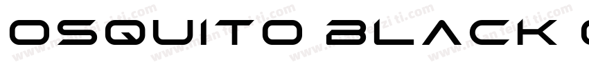 osquito Black OS Reg字体转换